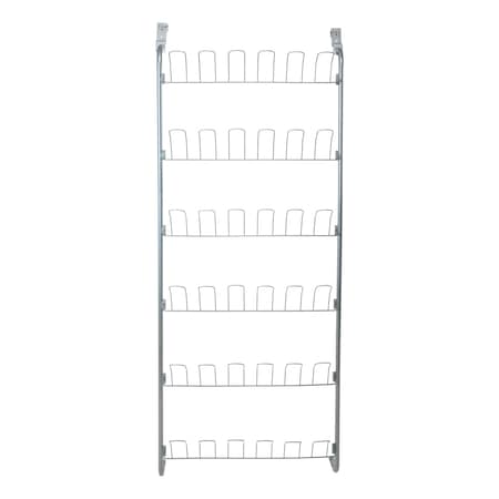 Organize It All Neu Home 18 Pair Over the Door Shoe Rack NH-17701W